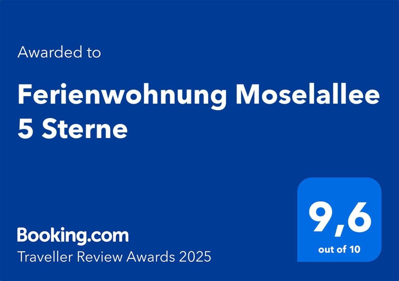 Ferienwohnung Moselallee 5 Sterne Moselkern Dış mekan fotoğraf